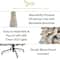 7ft. Pre-Lit Flocked Pencil Artificial Christmas Tree with Clear LED Lights